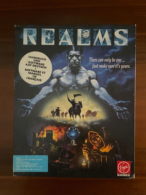Realms PC Big Box like new, complete English release