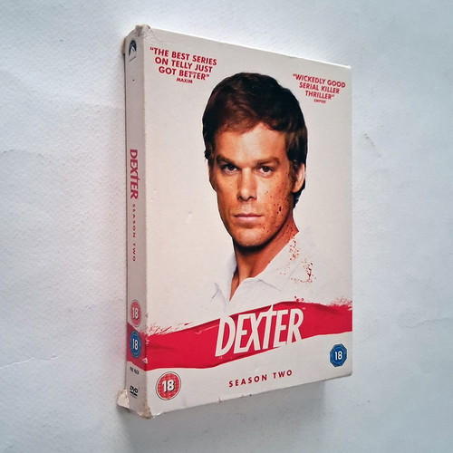 Dexter Season 2 DVD box set used with English subtitles