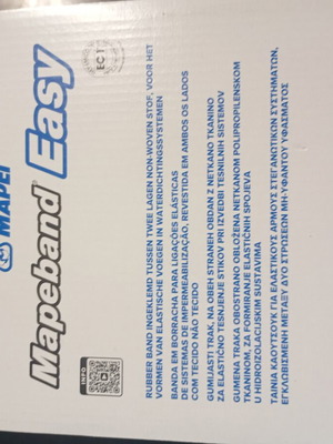 Mapei Mapeband Easy waterproofing tape 30 m new