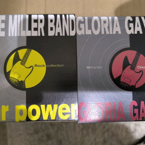 Steve Miller Band and Gloria Gaynor CD pack like new, Rock and Disco