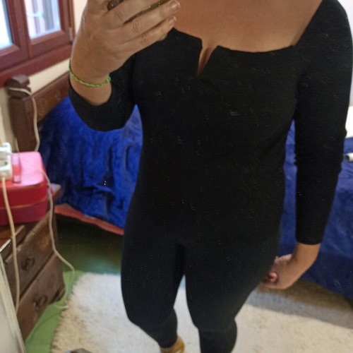 Nasty Gal cotton top new, black, sizes L and XL