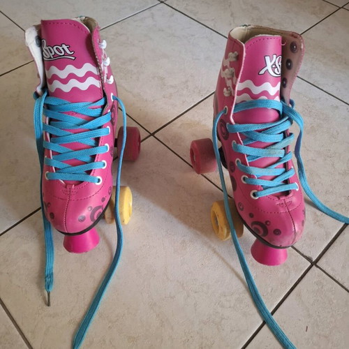 Children's roller skates used, size 34-35