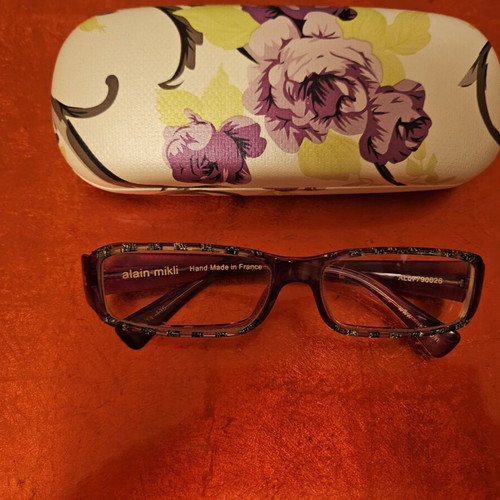 Alain Mikli A0779 eyeglasses like new, multicolor