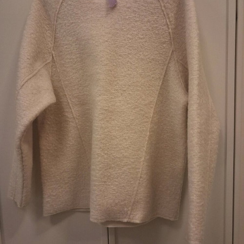 Zara knit πουλόβερ μπεζ καινούργιο, small που κάνει άνετα σε medium