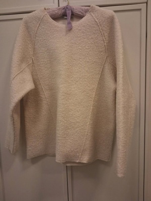 Zara knit πουλόβερ μπεζ καινούργιο, small που κάνει άνετα σε medium