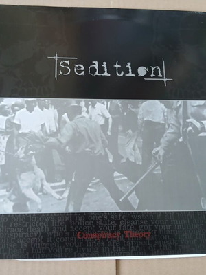 Sedition Conspiracy Theory έγχρωμο LP, hardcore punk