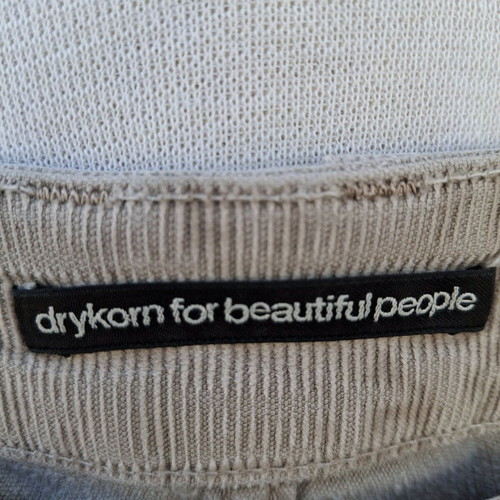 Drykorn corduroy pants used, size M-L, beige