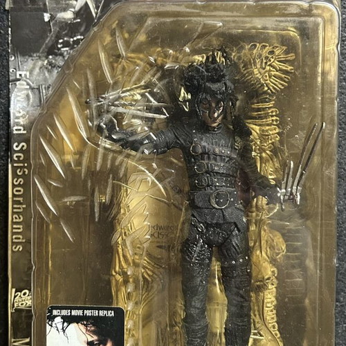 Edward Scissorhands 7” Movie Maniacs Series 3 McFarlane Action Figure like new