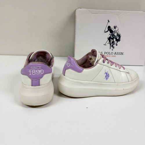 U.S. Polo Assn. Helis sneakers used, size 35, white