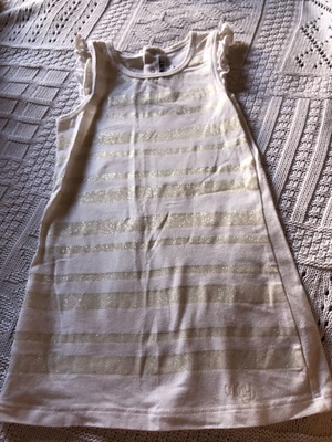 DKNY dress for 2-year-old girl like new, white