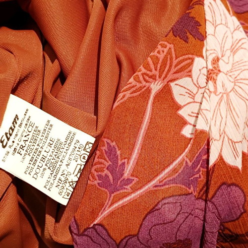 Floral midi cocktail dress Etam like new with bell sleeves