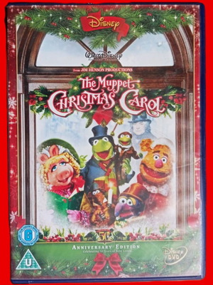 The Muppet Christmas Carol DVD like new, festive muppet show