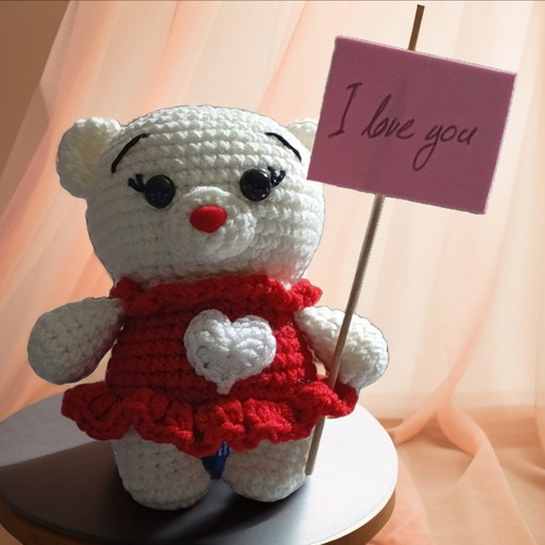Handmade teddy bear new
