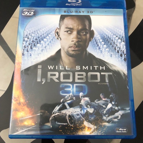 I, Robot Blu-Ray 3D used with Greek subtitles