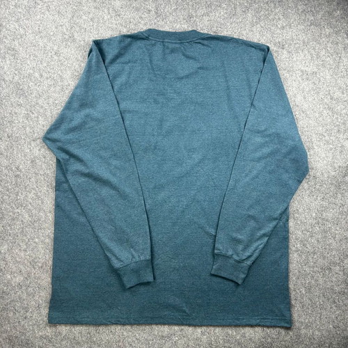 Dickies Teal Long Sleeve Pocket Thermal Crew Neck Sweatshirt 3XL
