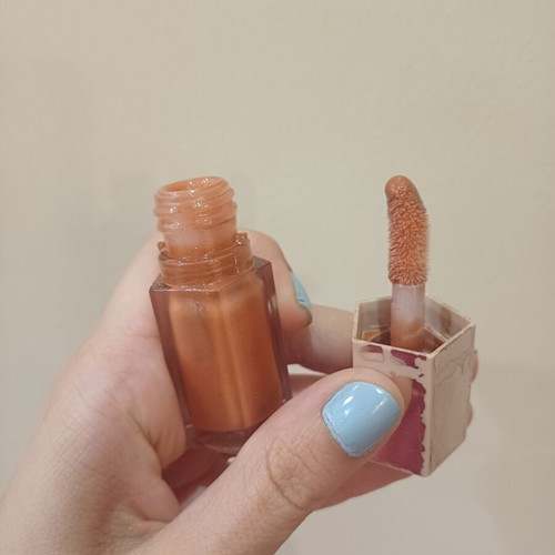 Gloss Bomb lip gloss new, nude shade by Rihanna
