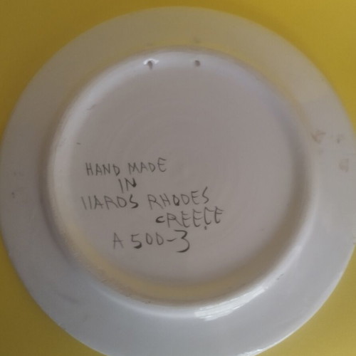 Ikaros Plate 21 cm from the 1960s like new