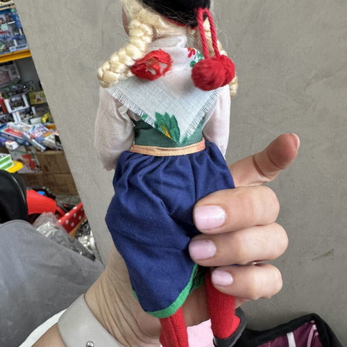 Vintage doll used in good condition