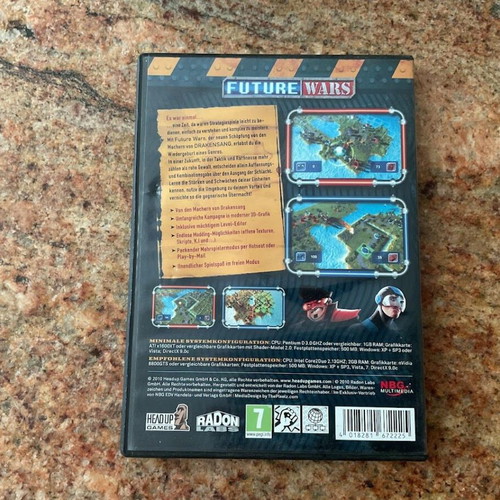 Future Wars PC game like new, strategy