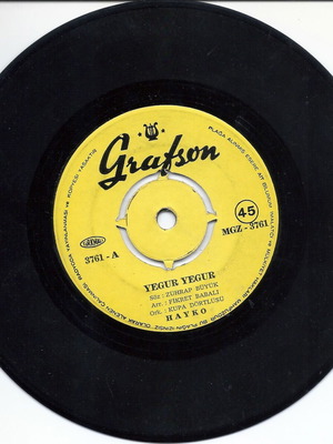 Hayko Yegur Yegur / Viştov Letzun 7'' single used, folk