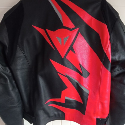 Dainese Leather Motorcycle Jacket and Pants like new with reinforcements