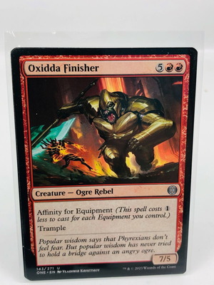 Oxidda Finisher MTG Magic The Gathering card used