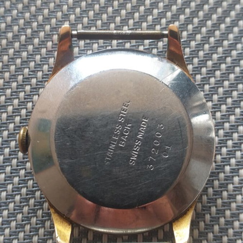 Roamer and Slava mechanical watches used, unisex, gold plated