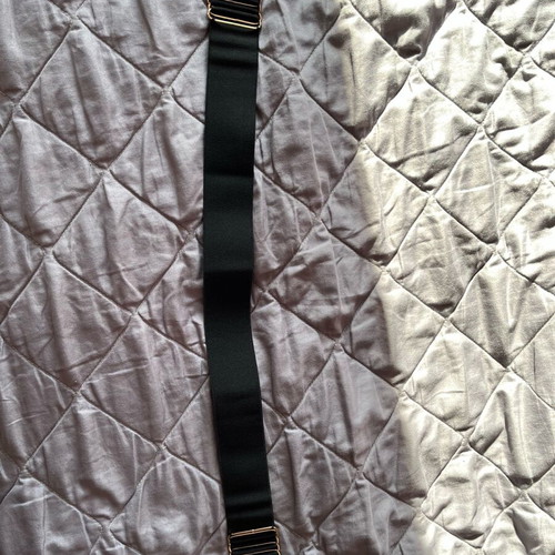 Fullah Sugah elastic waist belt 75cm like new, black