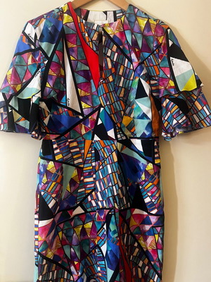 La Martina dress new, multicolor, 100% cotton, size S