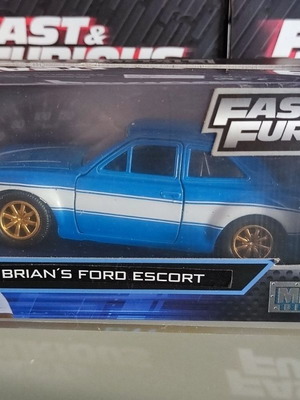 Fast & Furious Brian's Ford Escort μεταλλικό μοντέλο 1:32 σαν καινούργιο