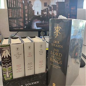 Tolkien lord of the rings ,hobbit and 50 th anniversary edition