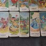 Melo Disney collectible cards used, pack of 10