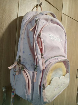 School backpack used