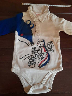 Du Pareil Au Même baby bodysuit size 6 months 68 cm like new
