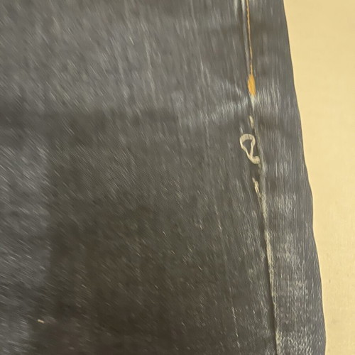 Zara Basic Z1975 dark blue skinny jeans used, beaded details, size 38