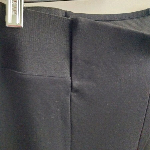 Fitted pants XL black like new, elastic