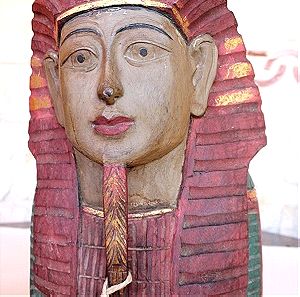 Αιγυπτιακό ξυλόγλυπτο - προτομή