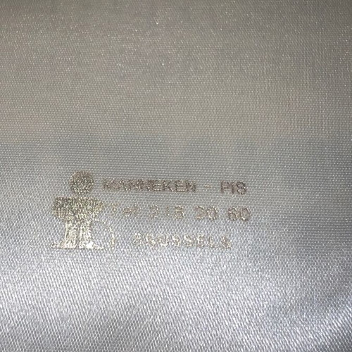 Gymnastics sports banner used, 1980s rare