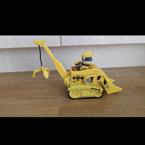 Paw Patrol Rubble with vehicle used