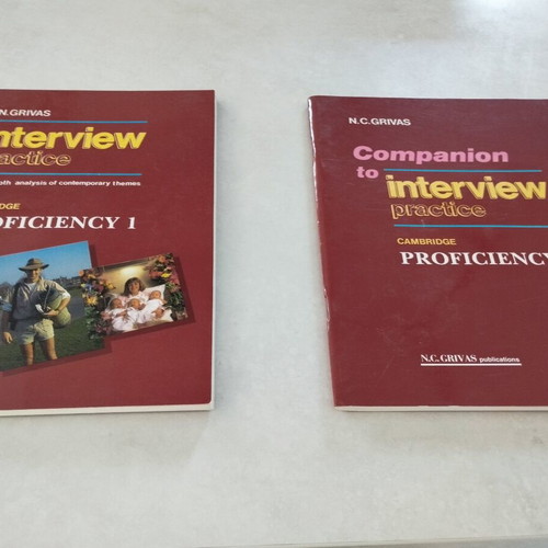 Cambridge Proficiency 1 Interview Practice and Companion books new