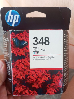 HP 348 Photo Inkjet Print Cartridge C9369EE, sealed