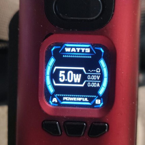 HCIGAR 235Watt κόκκινο μαύρο σαν καινούργιο
