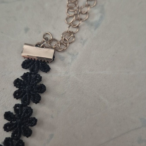 Zara black choker like new with beautiful details