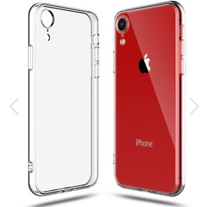 iPhone XR Transparent Case with Camera Protection