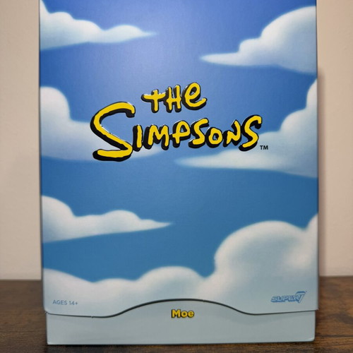 Super 7 Ultimate Moe The Simpsons figure like new with accessories