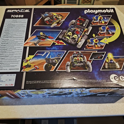 Playmobil Space Mission to Mars with Space Vehicles for Ages 6-12