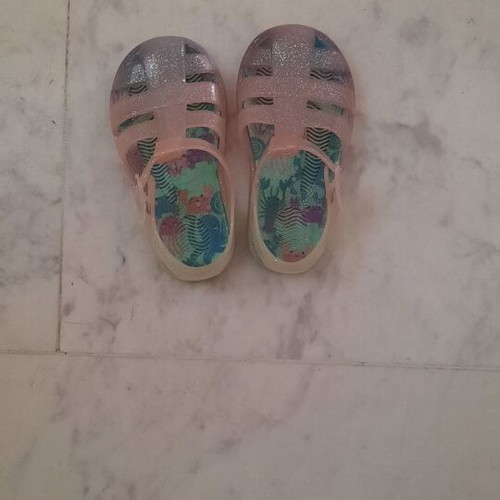 F&F Water Sandals Size 22 Like New With Removable Insole
