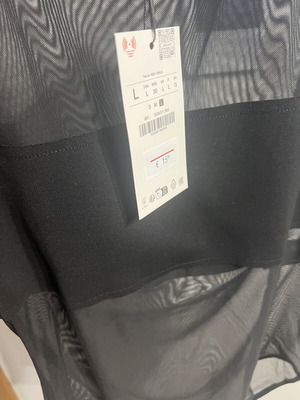 Zara bodysuit, black, size L