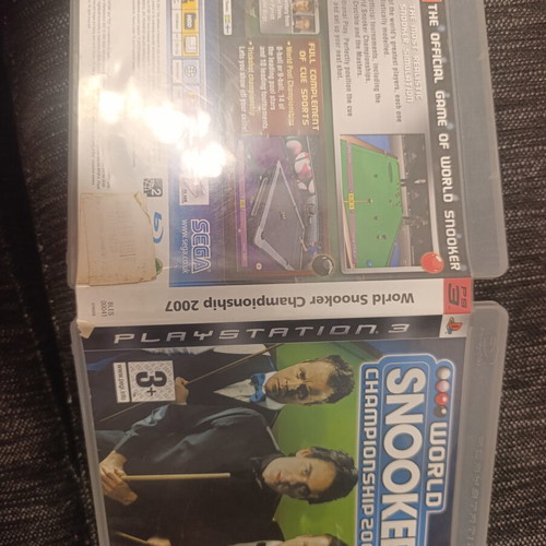 PS3 Snooker 2007 game