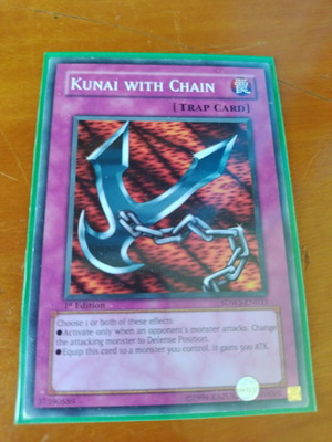 Kunai with Chain Joey Deck Yugioh Yu-Gi-Oh σαν καινούργιο